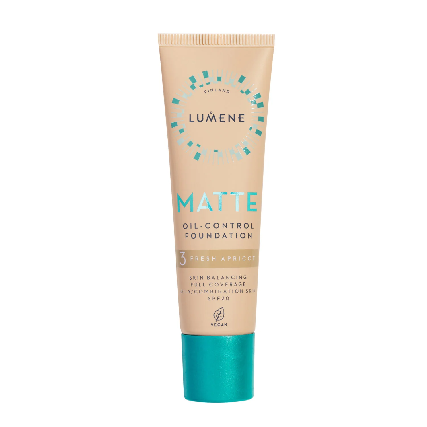 Lumene Matte podkład matujący 3 Fresh Apricot SPF 20, 30 ml