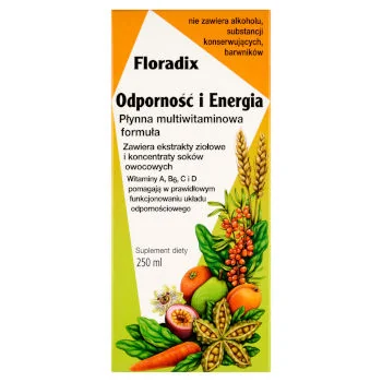 Floradix Odporność i Energia suplement diety Floradix Odporność i Energia suplement diety