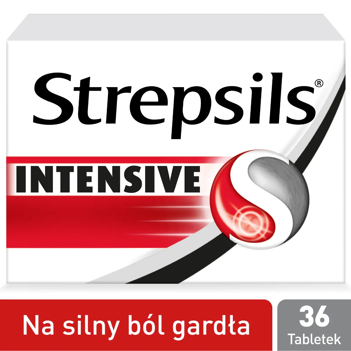Strepsils Intensive, 8,75 mg, 36 tabletek do ssania. 