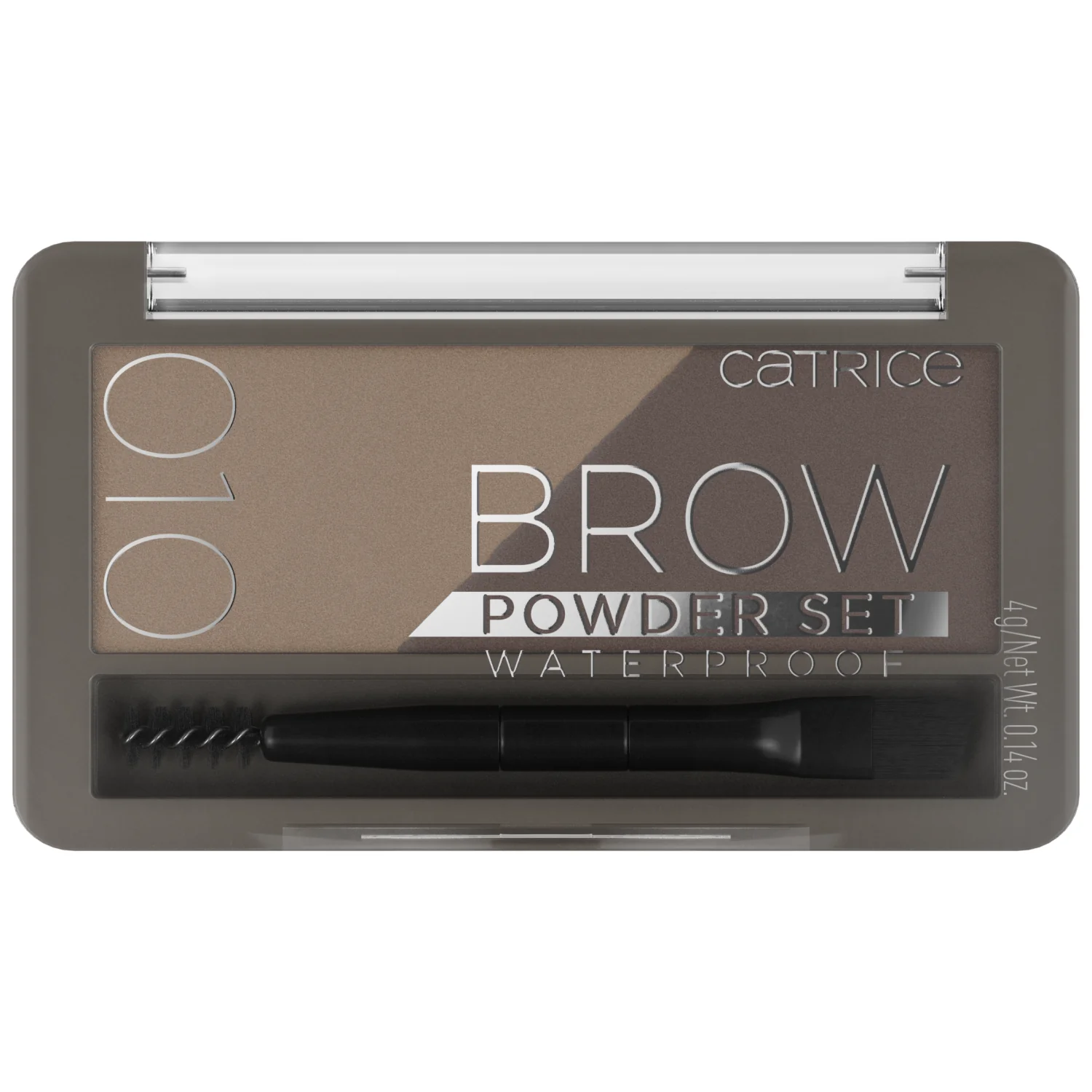 CATRICE Brow Powder Set Waterproof zestaw do stylizacji brwi 010 Ash Blond, 4 g