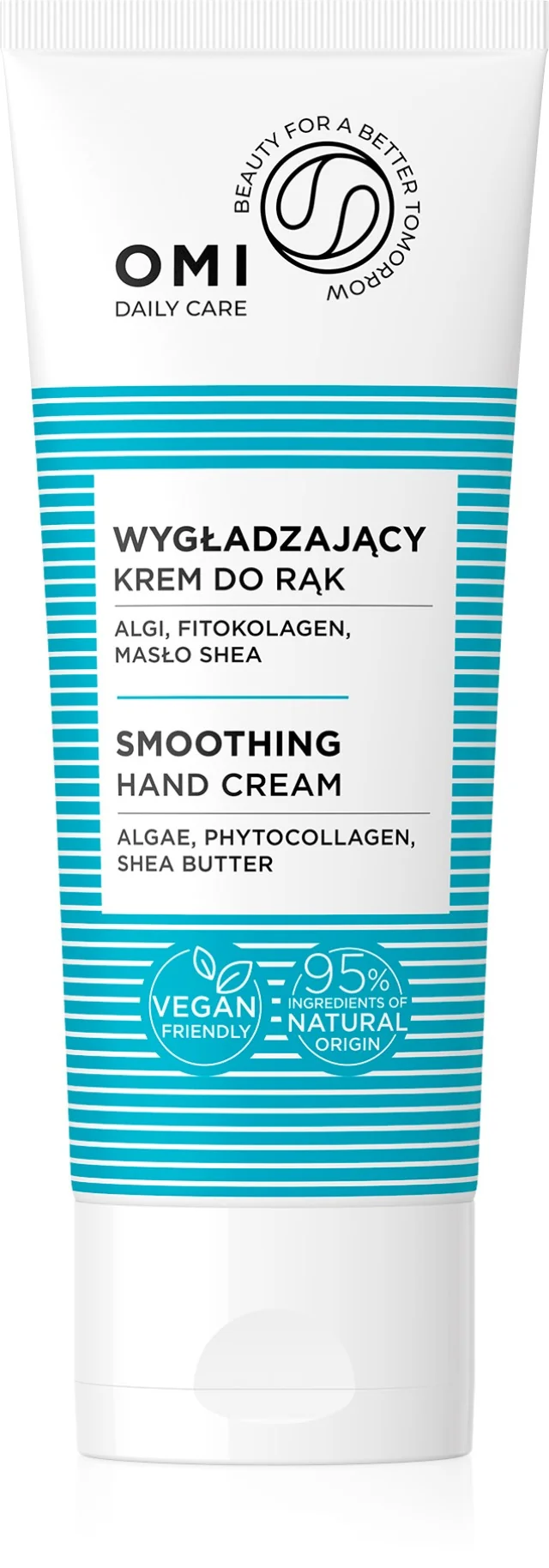 OMI wygładzający krem do rąk z algami, fitokolagenem i masłem shea, 75 ml