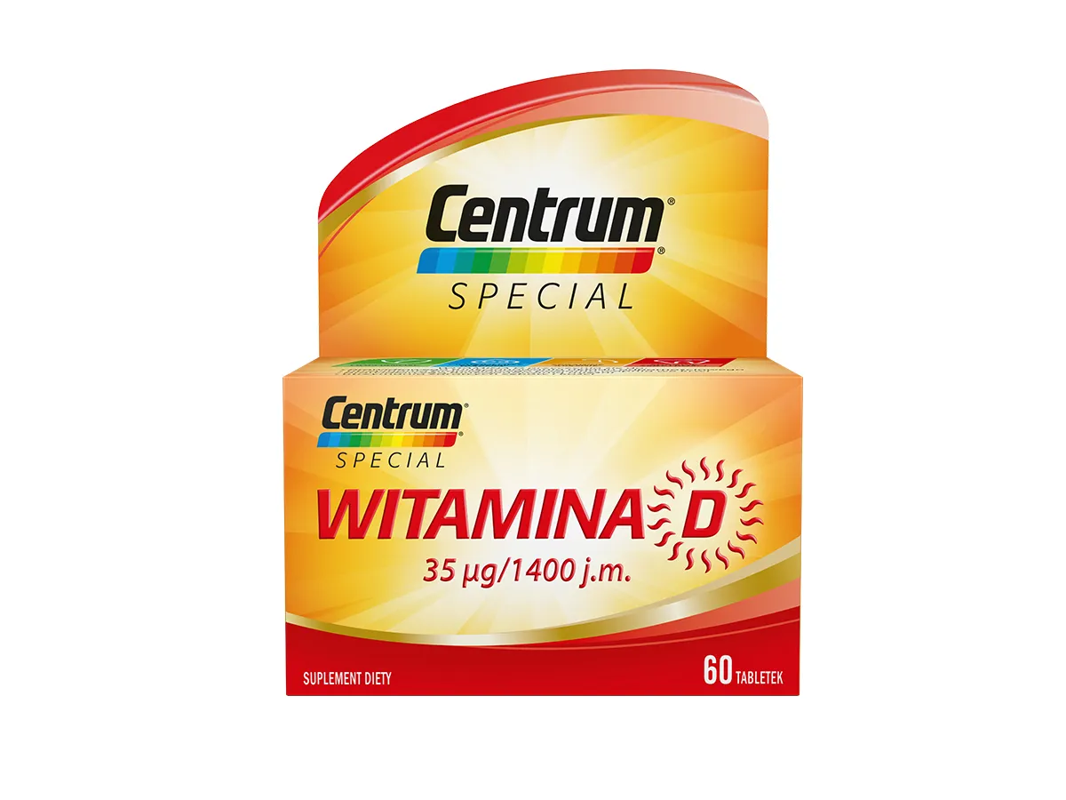 Centrum Special Witamina D, suplerment diety, 60 tabletek