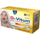 D-Vitum witamina D dla niemowląt 400 j.m, suplement diety, 90 kapsułek twist-off