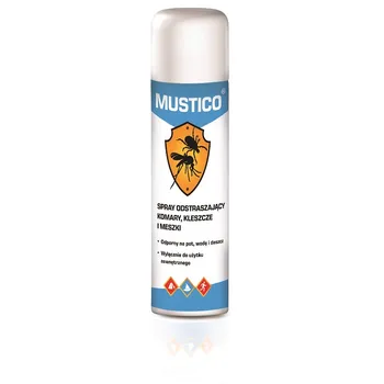 Mustico, spray odstraszający komary, kleszcze i meszki, 100 ml 