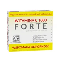 Witamina C 1000 Forte, suplement diety, 20 saszetek