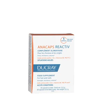 Ducray Anacaps Reactiv, 30 kapsułek 