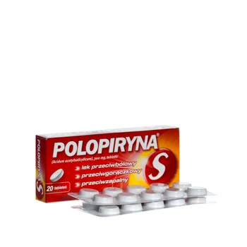 Polopiryna S, 300 mg, 20 tabletek 