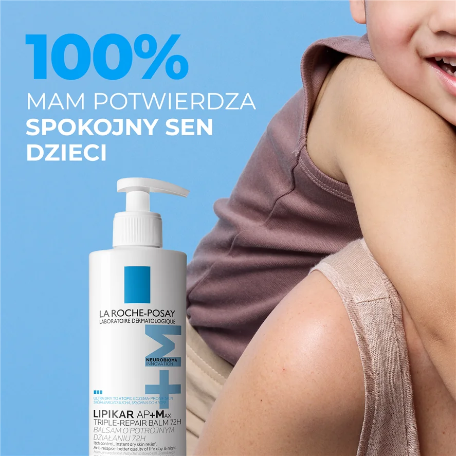 La Roche-Posay Lipikar AP+Max balsam regenerujący, 400 ml