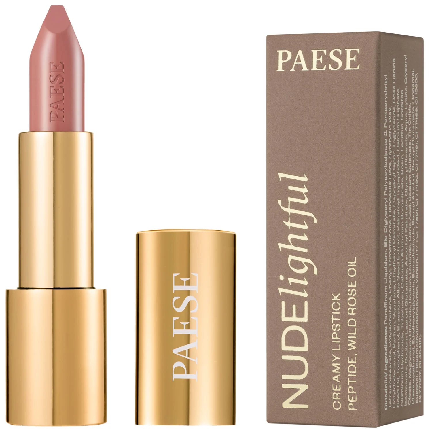 Paese NUDElightful pomadka do ust 400 beige marshmallow, 4,5 g