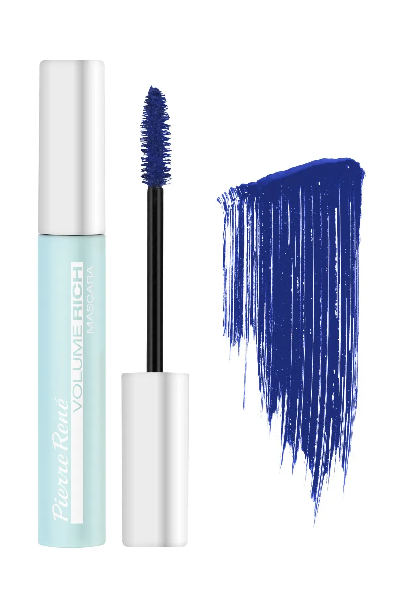 Pierre René Volume Rich Mascara pogrubiający tusz do rzęs nr 05 Sky Blue, 10 ml