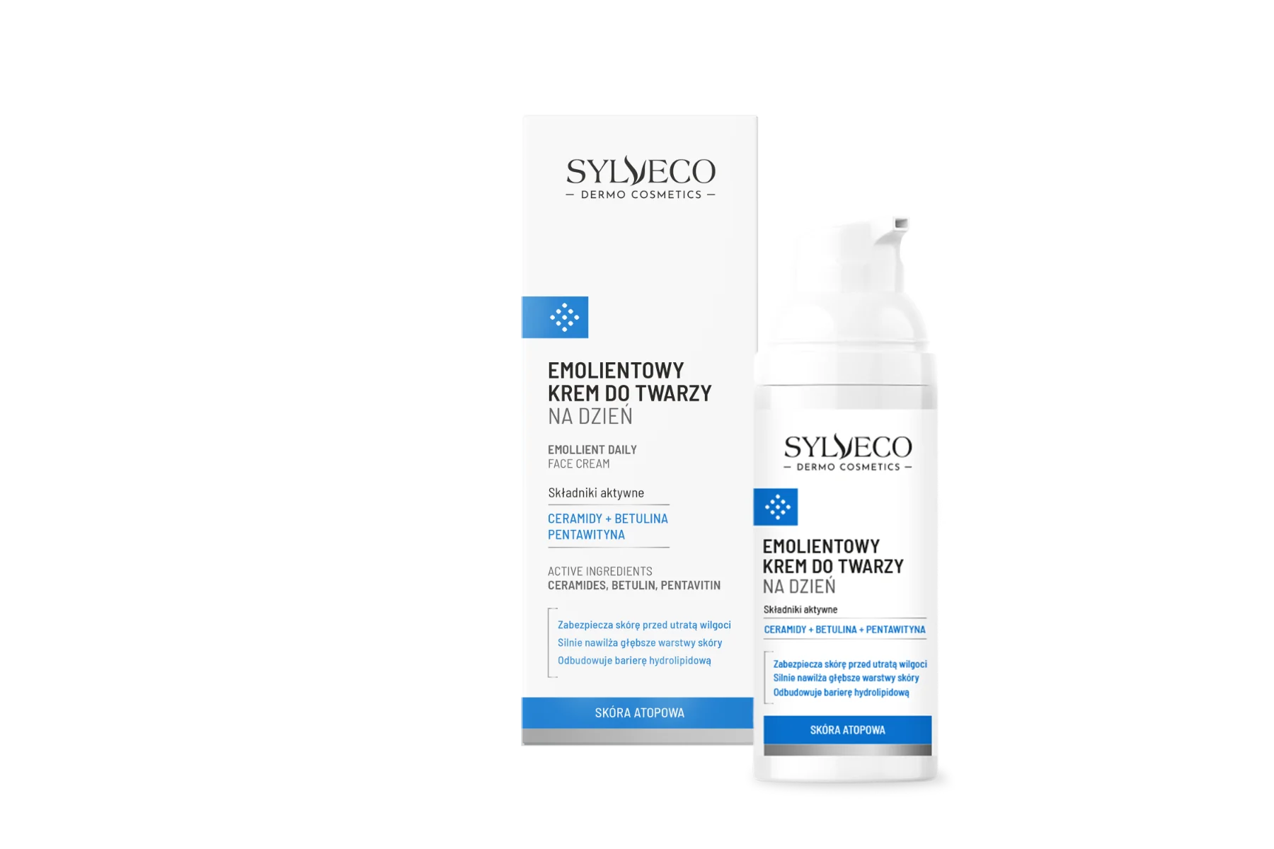 Sylveco emolientowy krem do twarzy, 50 ml
