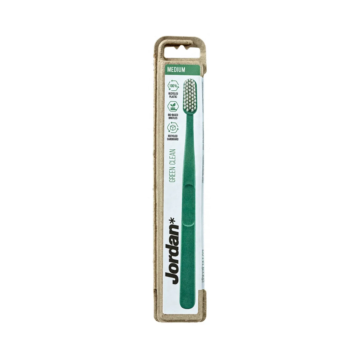 Jordan Green Clean szczoteczka do zębów Medium, 1 szt.