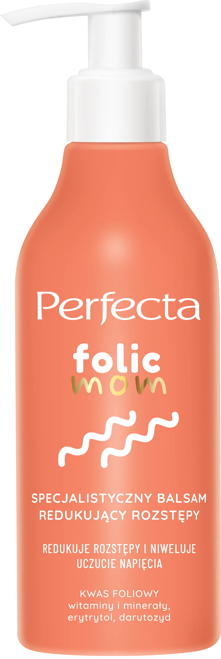 Perfecta Folic Mom specjalistyczny balsam redukujący rozstępy, 200 ml