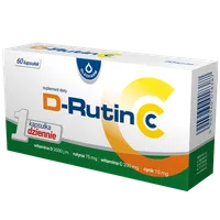 Oleofarm D-Rutin CC, suplement diety, 60 kapsułek
