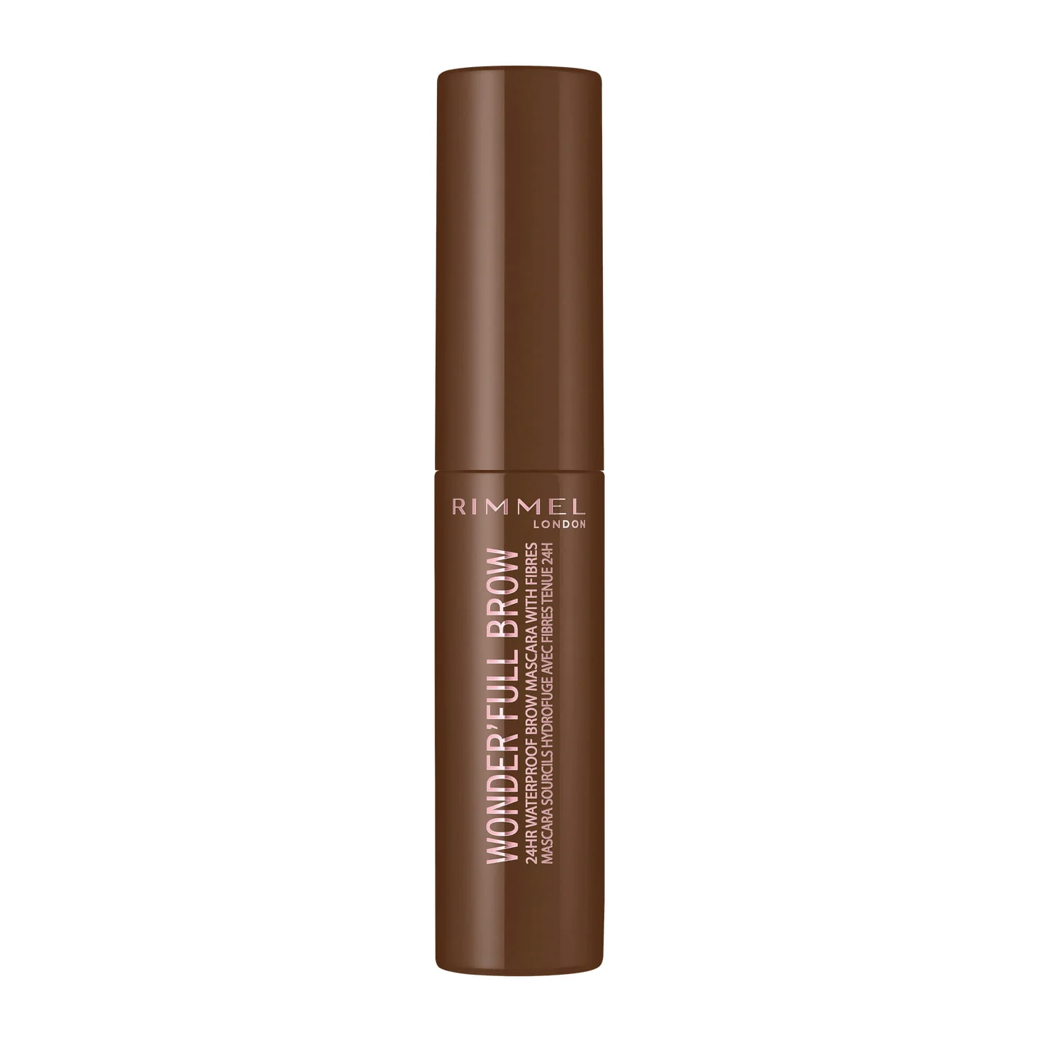 Rimmel Wonder’full Browl wodoodporna maskara do brwi zwiększająca objętość, nr 002 Medium, 4,5 m