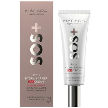 MÁDARA organic skincare SOS Hydra Barrier CICA krem silnie nawilżający MÁDARA organic skincare SOS Hydra Barrier CICA krem silnie nawilżający