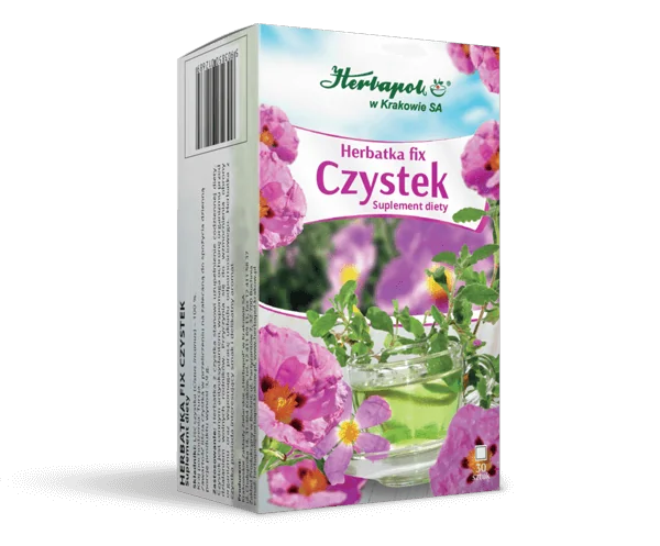 Czystek Herbatka fix suplement diety, 30 saszetek