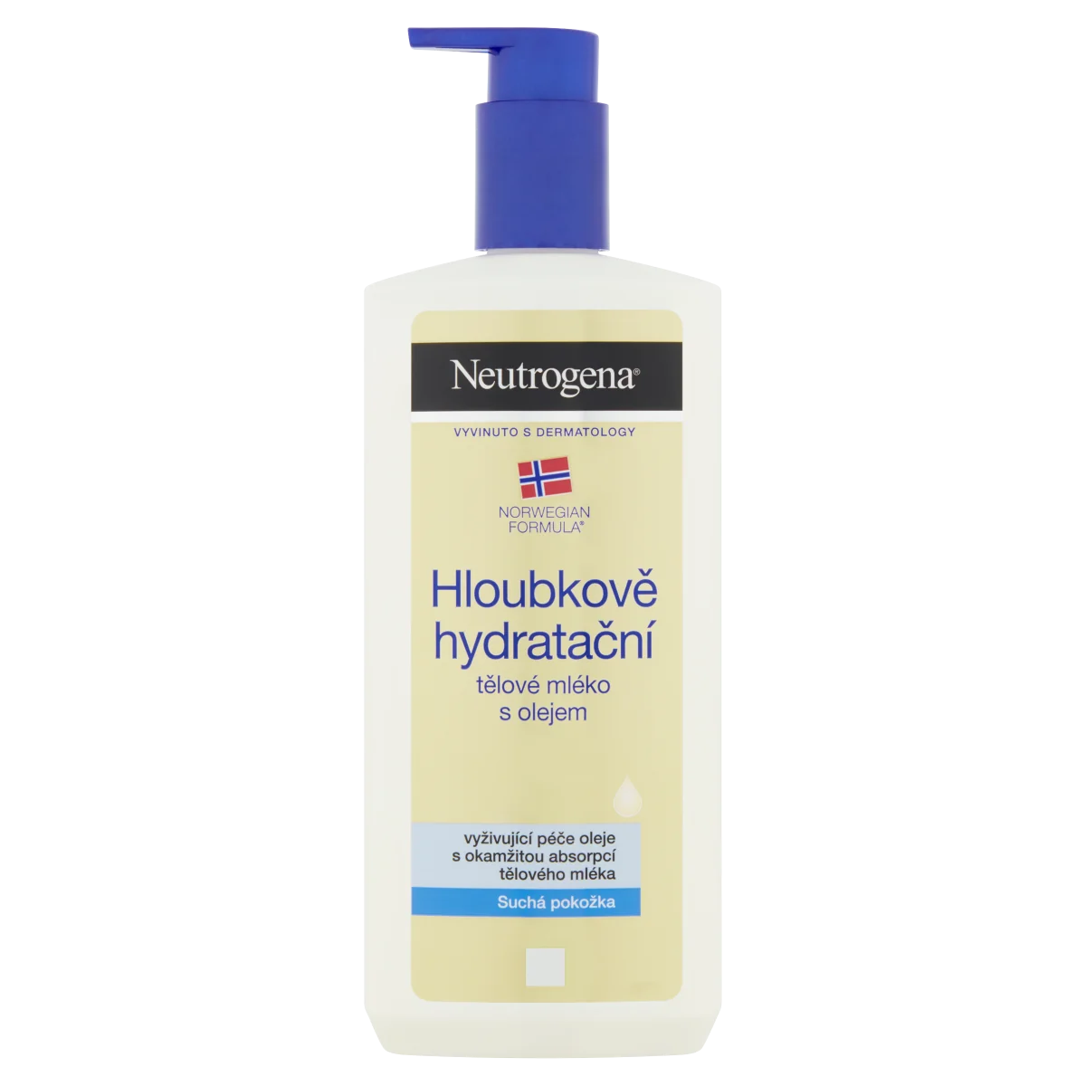 Neutrogena Formuła Norweska głęboko nawilżający balsam z olejkiem, 400 ml