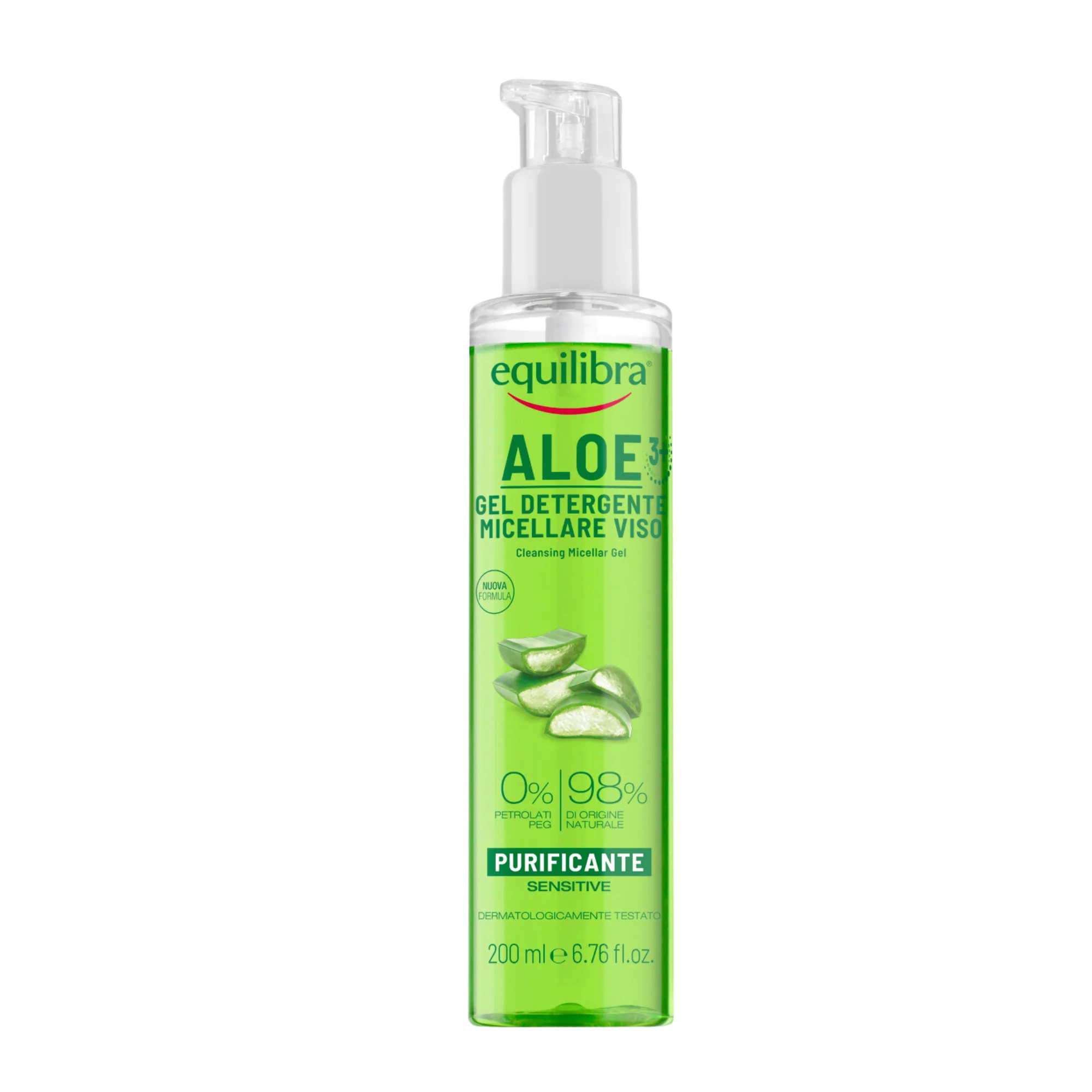 Equilibra aloesowy oczyszczający żel micelarny, 200 ml