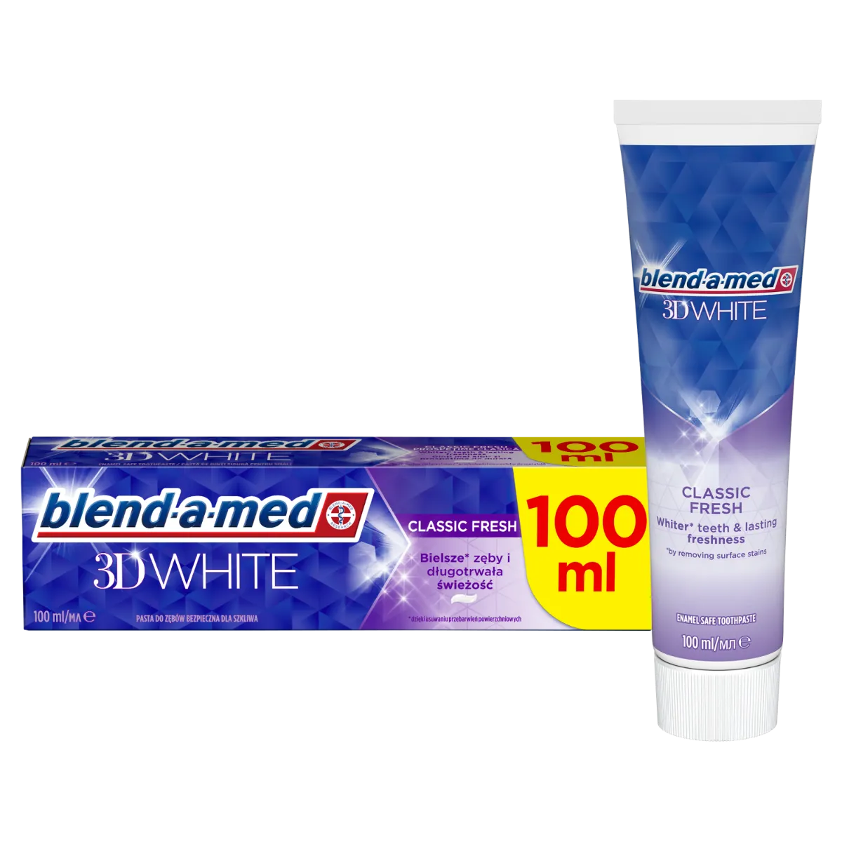 Blend-a-med 3D White pasta do zębów wybielająca, 100 ml