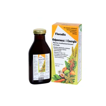 Floradix Odporność i Energia, suplement diety, 250 ml 