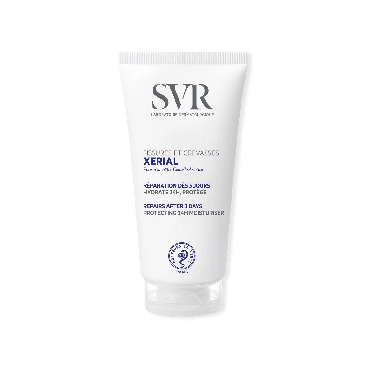 SVR Xerial Fissures Crevasses Creme krem do skóry spierzchniętej z mocznikiem 5%, 50 ml