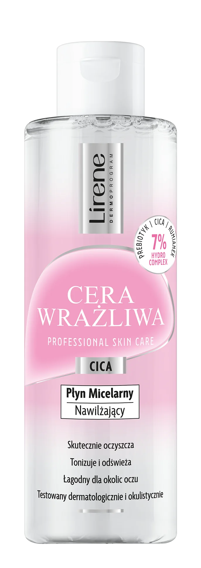 Lirene Cera Wrażliwa płyn micelarny nawilżający, 200 ml