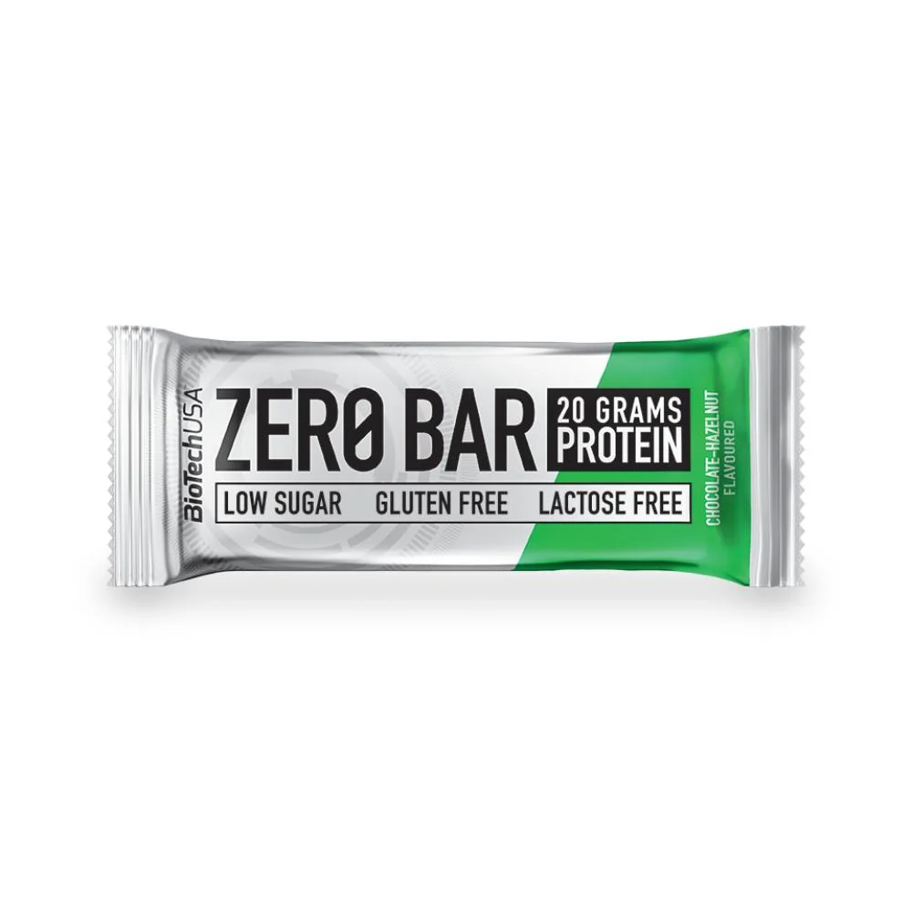 BioTechUSA Zero Bar baton proteinowy o smaku czekolady i orzecha, 50 g