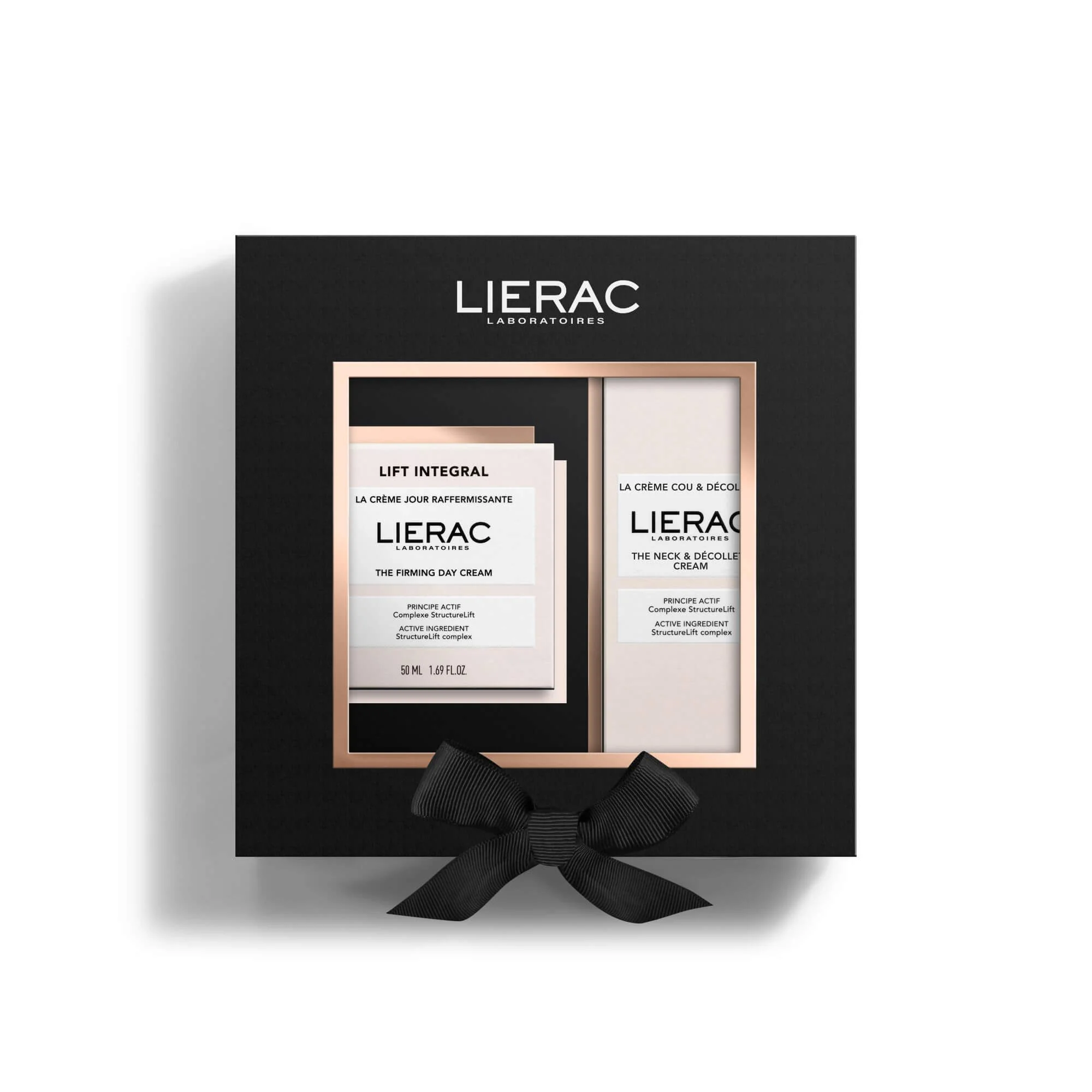 Lierac Lift Intergal krem na dzień, 50 ml + Lift Integral Ujędrniający krem szyja i dekolt, 50 ml