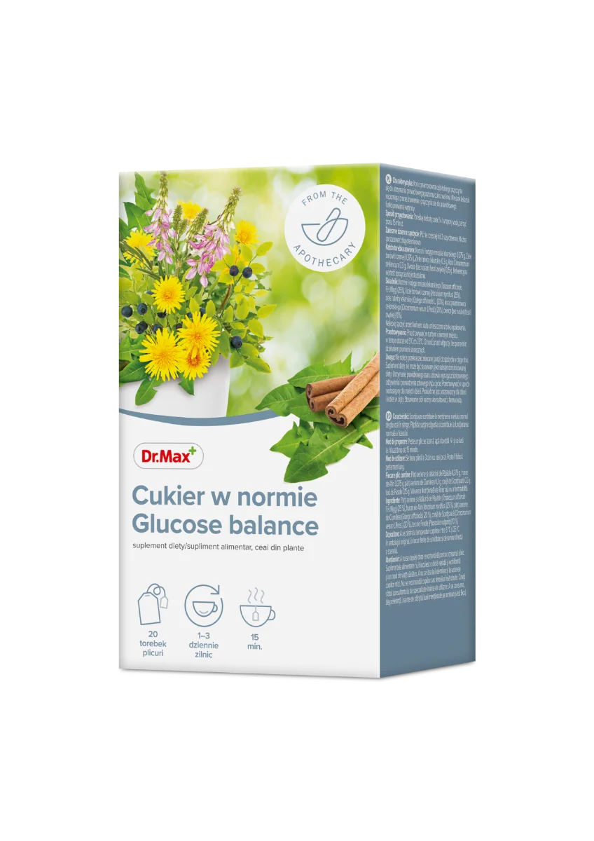 Herbata Cukier w normie Dr. Max 20 saszetek