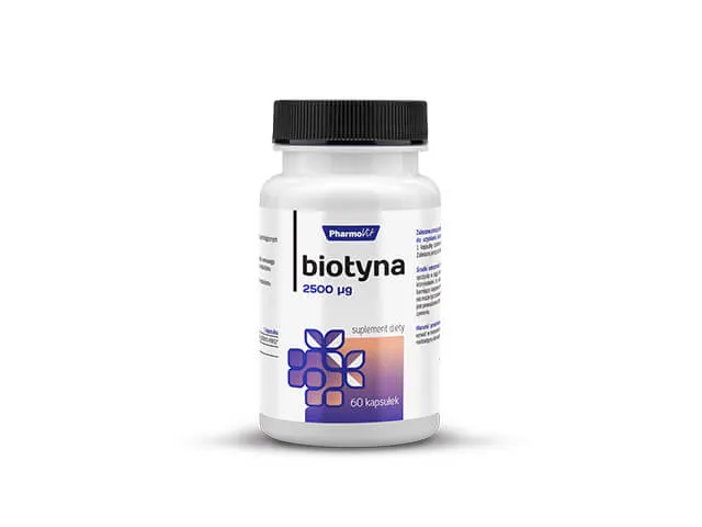 Biotyna Pharmovit, suplement diety, 60 kapsułek