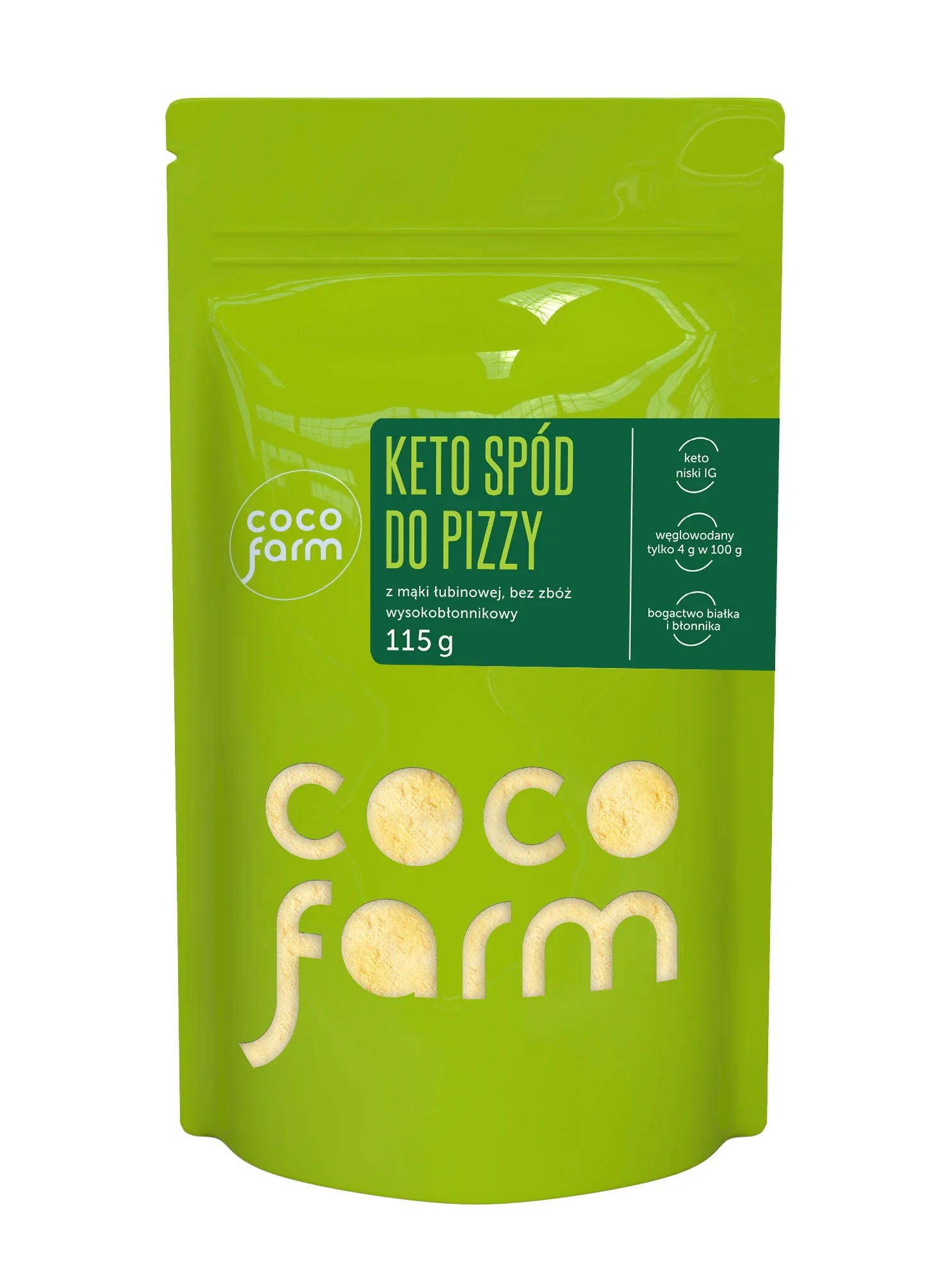 Coco Farm 2 x spód do pizzy niski IG, 230 g