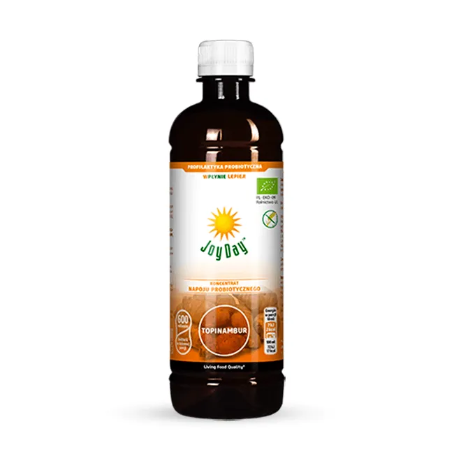 Joy Day, bio koncentrat napoju probiotycznego, topinambur, 500 ml