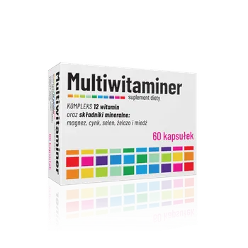 Multiwitaminer, suplement diety, 60 kapsułek 
