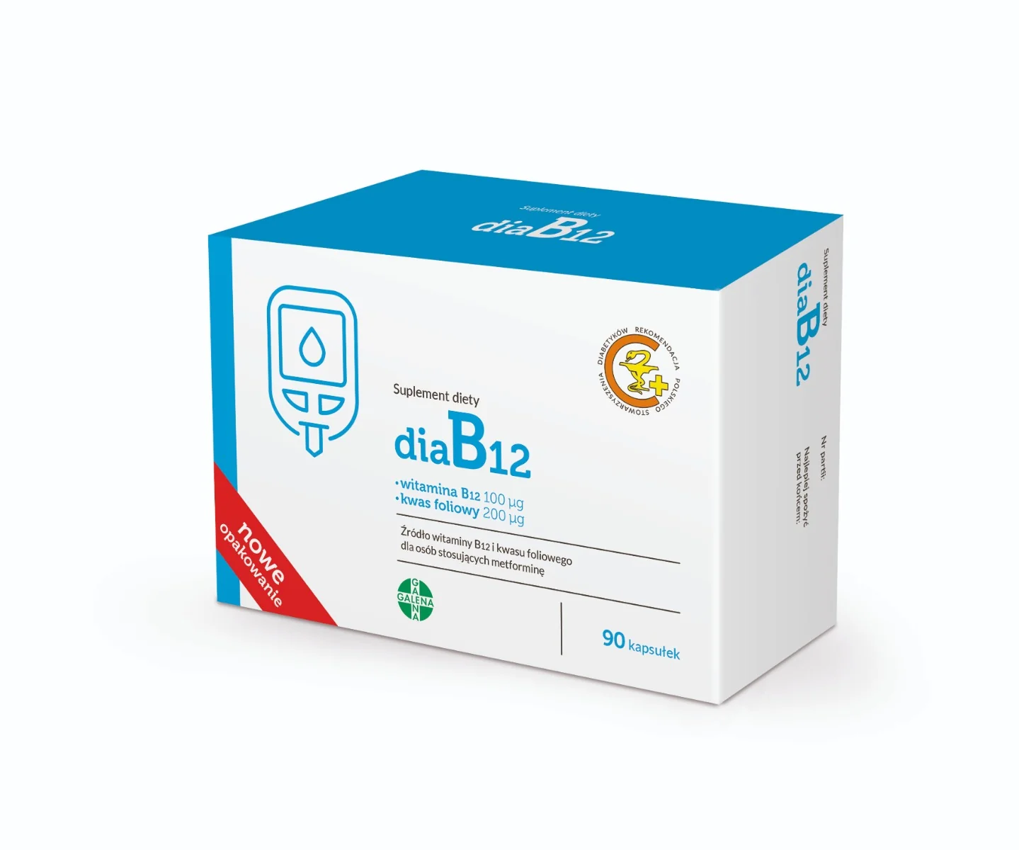 DiaB12, 90 kapsułek
