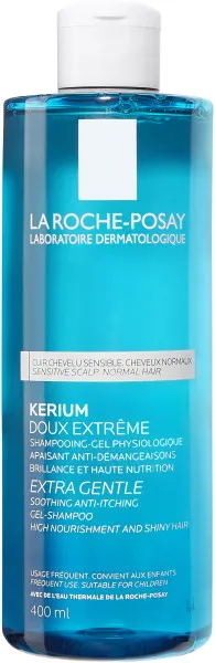 La Roche-Posay Kerium, szampon ekstremalnie delikatny, 400 ml