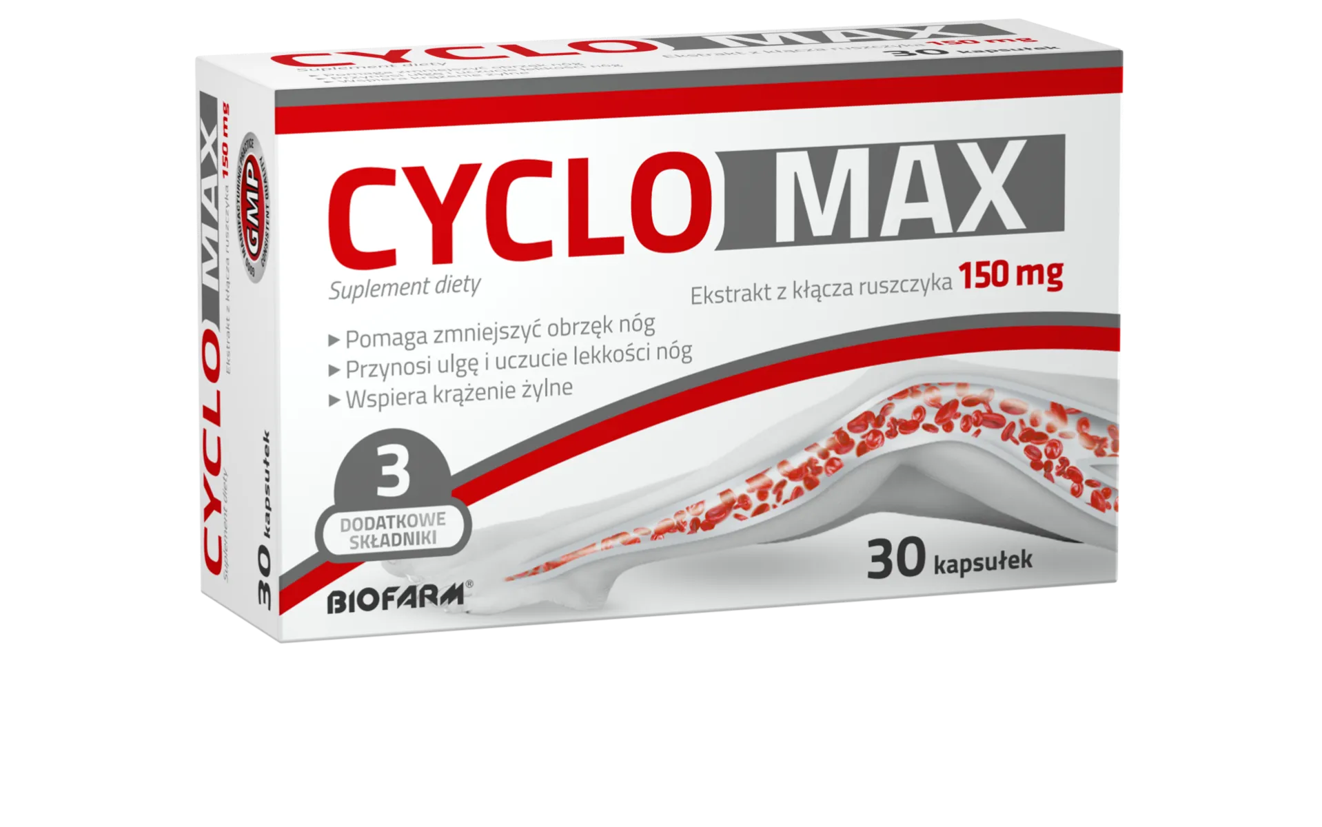 Cyclomax, suplement diety, 30 kapsułek