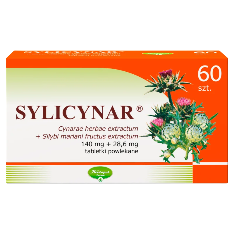 Sylicynar 60 tabletek powlekanych