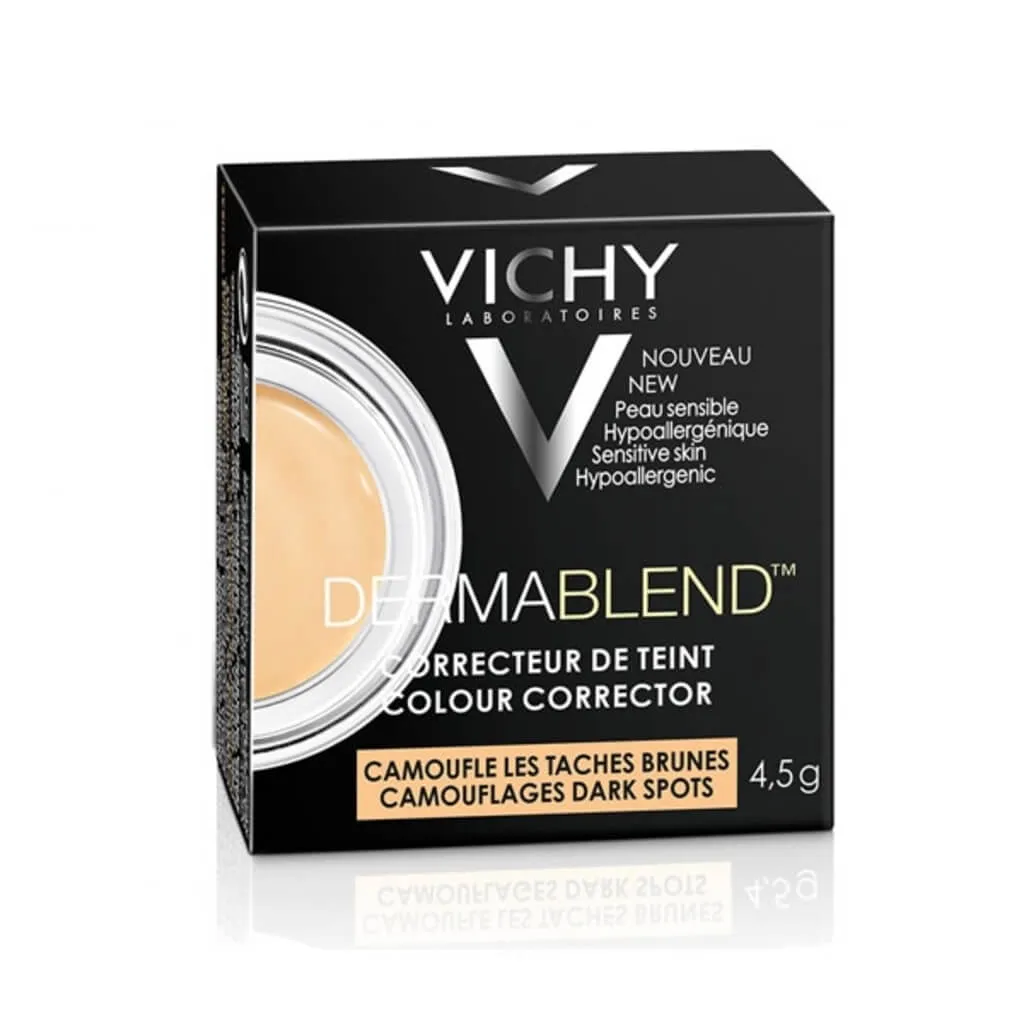 Vichy Dermablend, korektor brzoskwiniowy, 4,5 g