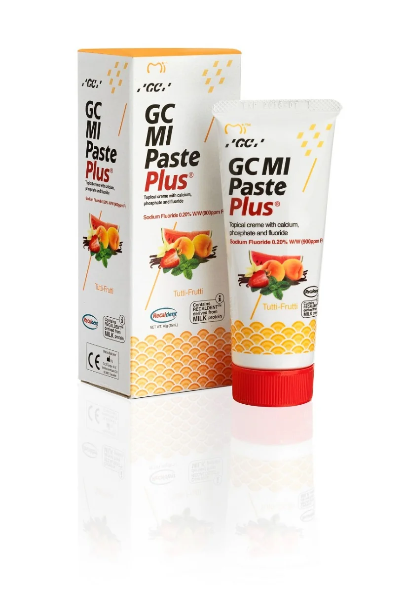 GC Mi Paste Plus Pasta z fluorem Tutti-Fruti, 35ml