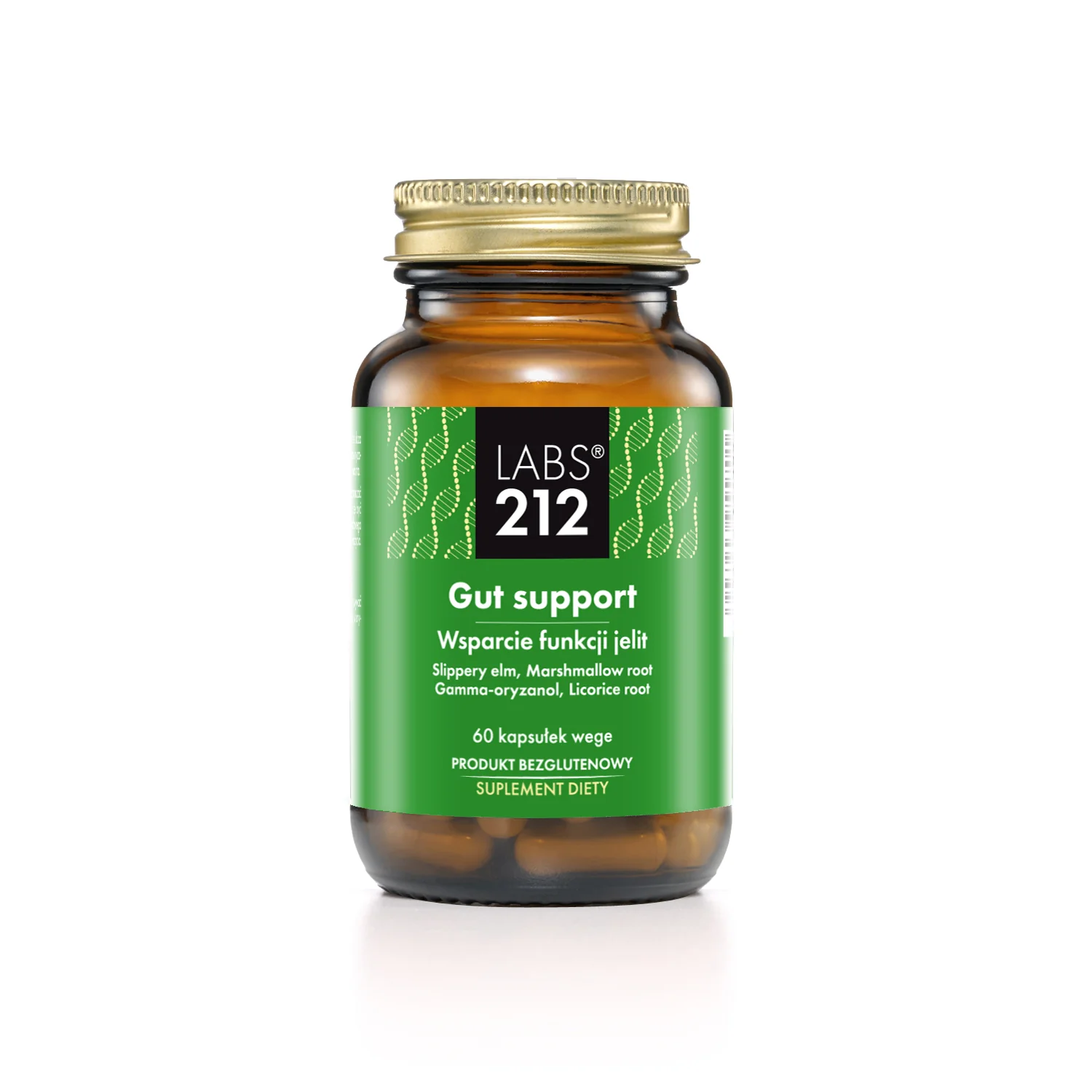 LABS212 Gut Support 60 kapsułek wege