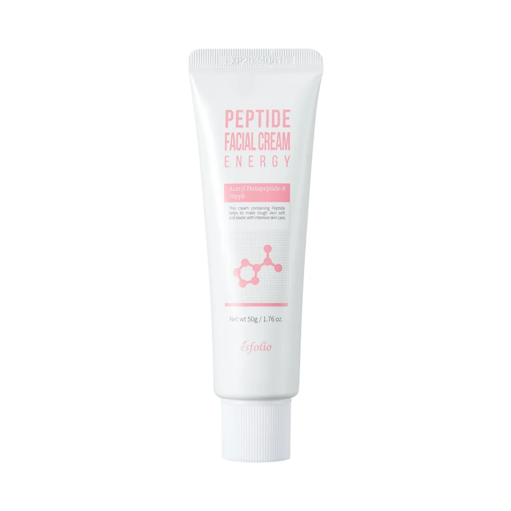Esfolio przeciwzmarszczkowy krem do twarzy z peptydami, 50 ml