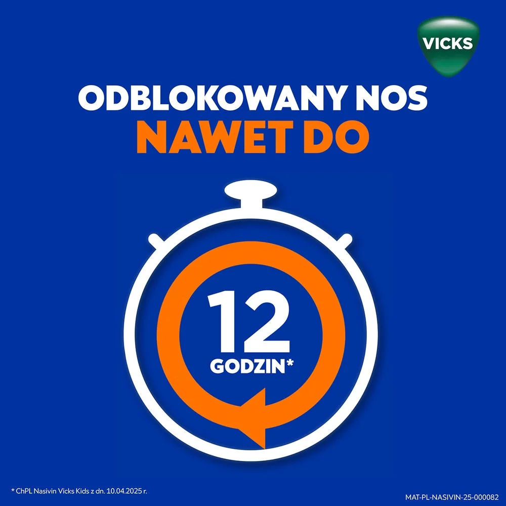 Nasivin Vicks Kids 0,25 mg/ml, aerozol do nosa, 10 ml