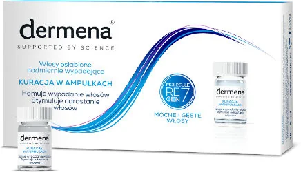 Dermena Hair Care kuracja w ampułkach do włosów osłabionych Dermena Hair Care kuracja w ampułkach do włosów osłabionych