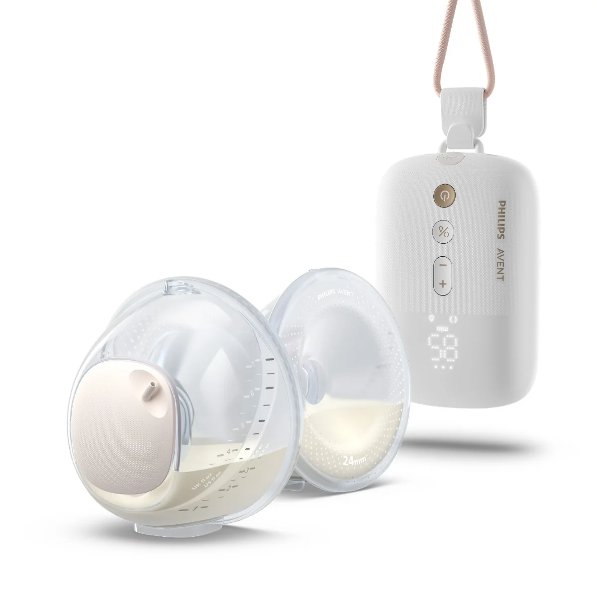 Philips Avent podwójny Laktator Samonośny HandsFree SCF532/11, 1 sztuka