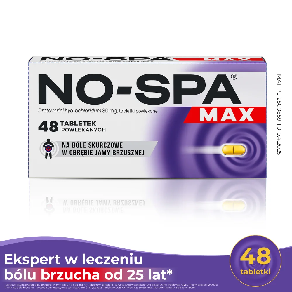 No-Spa Max 48 tabletek