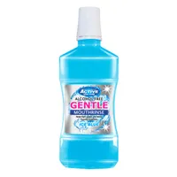 Beauty Formulas Active Oral Care Gentle Mouthrinse bezalkoholowy płyn do płukania jamy ustnej z fluorem Ice Blue, 500 ml