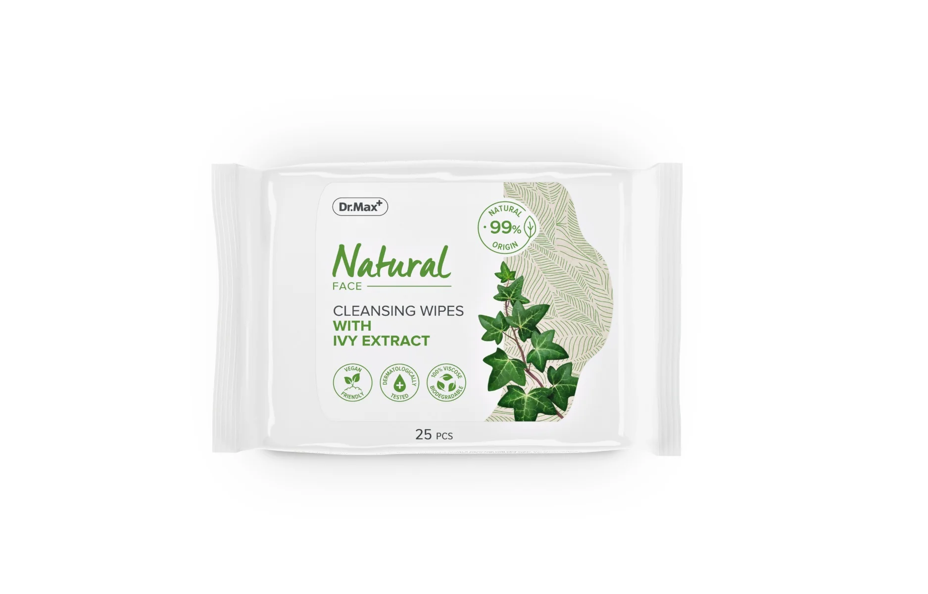 Natural Face Dr. Max chusteczki nawilżane, 25 sztuk