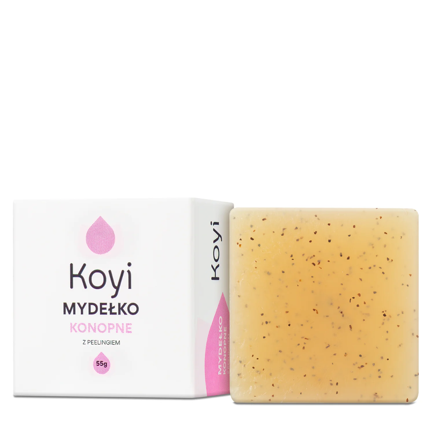 Koyi Mydełko konopne z peelingiem 55 g