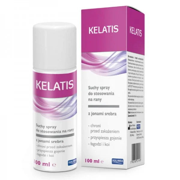 Kelatis proszek w sprayu na rany, 100 ml